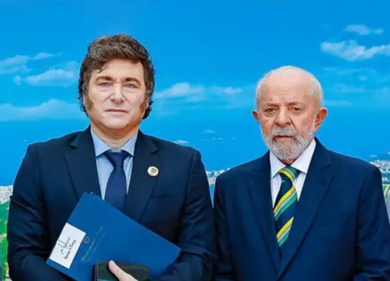 Brasil Lula e Argentina Javier Milei