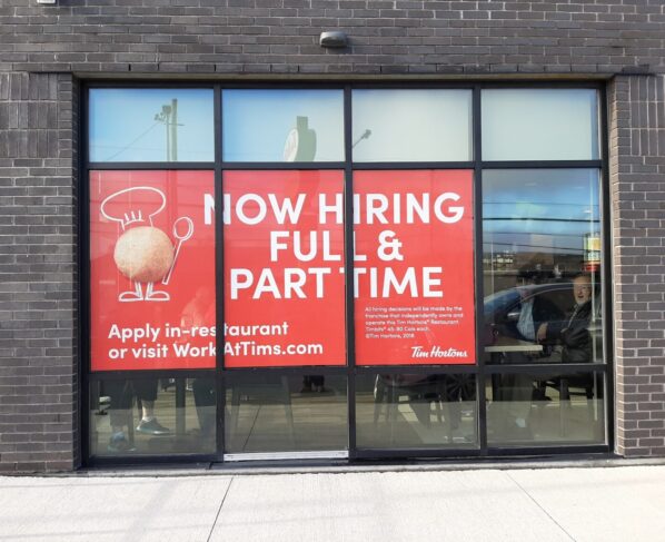 Cartaz de emprego - now hiring - Payroll