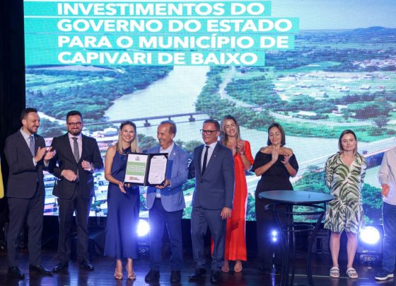 investimentos do Governo do Estado para Capivari de Baixo