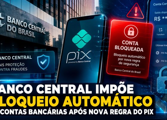 Banco Central impõe bloqueio automático de contas bancárias após nova regra do PIX