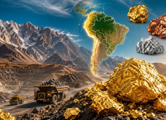 Grande jazida de ouro de aproximadamente R$ 900 bilhões foi descoberta próxima ao Brasil