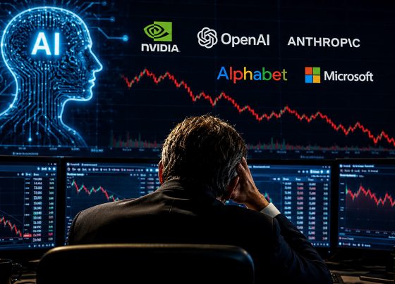 Mercado já vê risco de bolha da IA em Wall Street