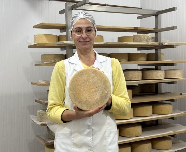 Fábrica de queijos em Águas Mornas