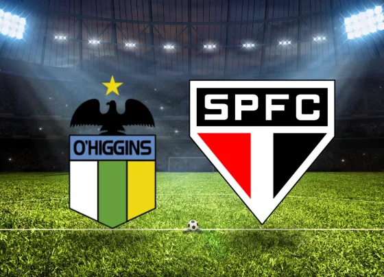O’Higgins x São Paulo onde assistir e escalações.