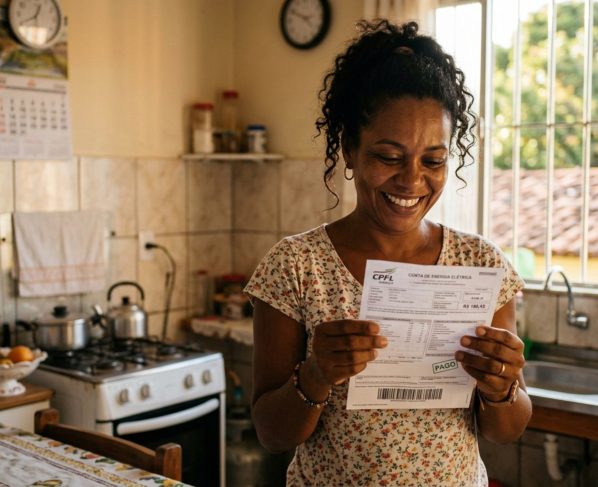 A conta de luz pode ficar zerada até 80 kWh para um grupo de famílias e virou um detalhe que pesa no bolso