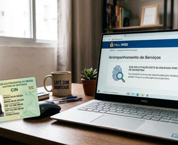 Como resolver pedido de benefício do INSS travado por falta de biometria em 2026