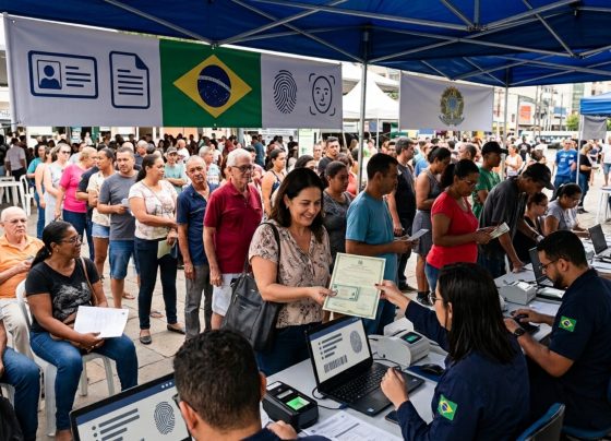 Emissão do novo RG mutirão para emissão gratuita e sem agendamento da Carteira de Identidade Nacional acontece neste sábado, 27