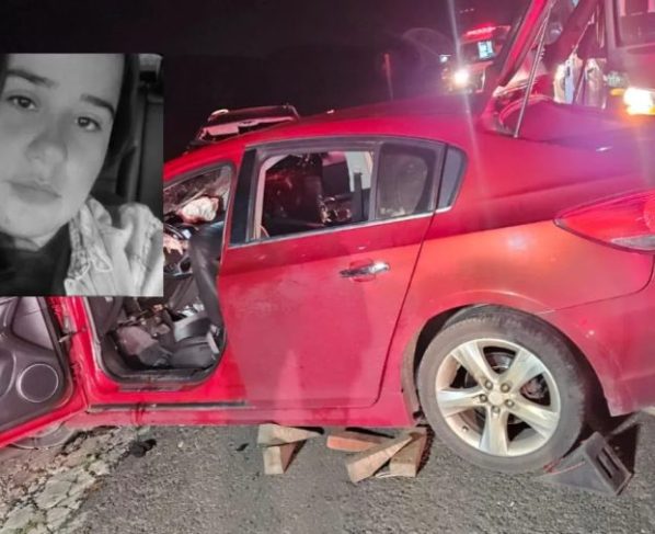 Acidente na BR-116 deixa uma mulher morta e três feridos