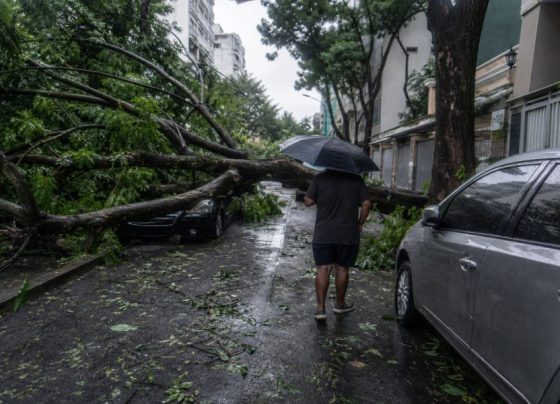 Após vendaval, Rio recebe alerta para ventos de até 76 km/h