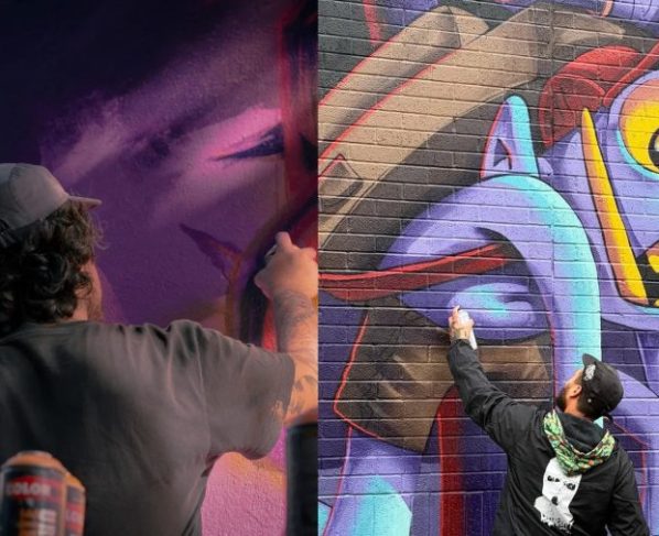 Artistas de Joinville levam arte urbana a festival em Londres