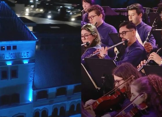 ASSISTA: Musicarium In Concert reúne mais de 70 jovens músicos em cartão-postal de Joinville