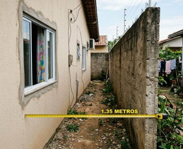 Casal passa férias fora e, ao retornar, percebe que vizinho abriu uma janela voltada para seu quintal, ele pede fechamento e distância da divisa vira centro da disputa