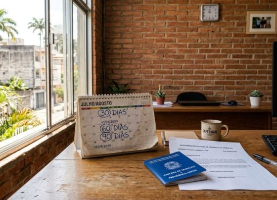 CLT não limita todo aviso prévio a 30 dias: prazo pode chegar a 90 dias, conforme tempo de serviço, segundo a legislação trabalhista
