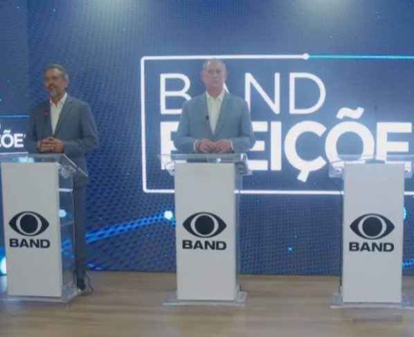 Elmano rebate críticas de Ciro e apresenta dados de queda na violência e ampliação da saúde no primeiro debate