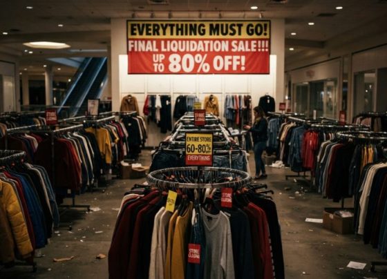 Gigante da moda que virou presença quase obrigatória nos shoppings fecha 354 lojas nos EUA após segunda falência em seis anos
