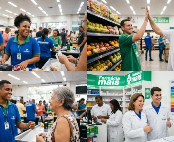 Grandes redes de supermercados e farmácias anunciam fim da jornada 6×1 para funcionários