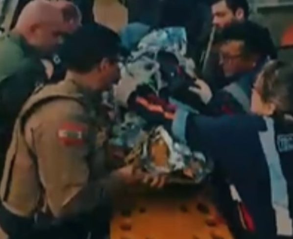 Homem é baleado na cabeça e levado de helicóptero ao hospital em Lages