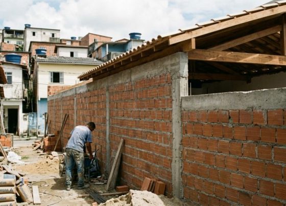 Homem viaja por uma semana, ao chegar em casa, descobre que o vizinho utilizou seu muro como parte da reforma da nova casa e exige que toda a obra seja desfeita ou receba indenização e caso vai parar na justiça