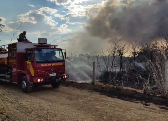 Incêndio atinge parque onde ficam os rejeitos do Césio-137 em Goiás