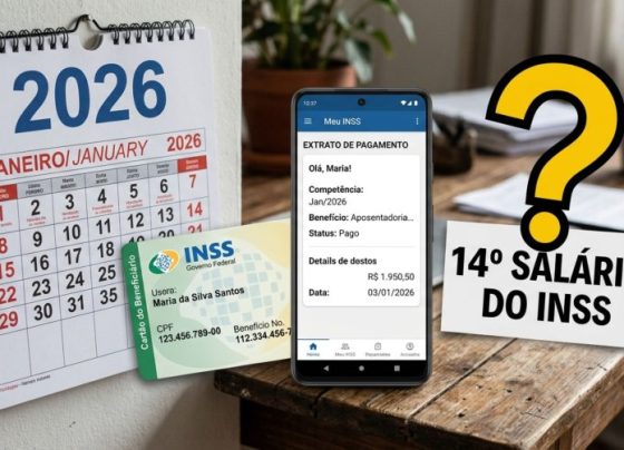 INSS faz alerta para aposentados e pensionistas que aguardam pelo 14º salário em 2026