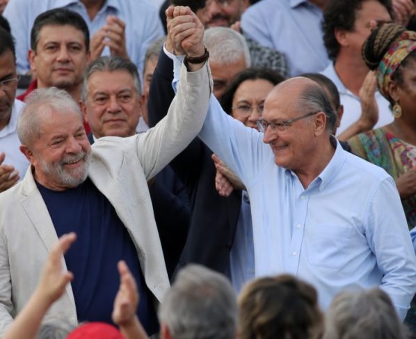Lula e Alckmin oficializam candidatura à presidência em evento em SP neste domingo