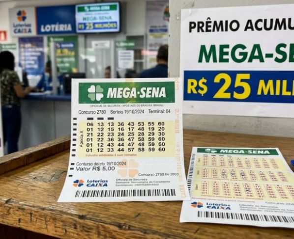 Mega-Sena de terça-feira premia quina e quadra, mas ninguém leva a sena