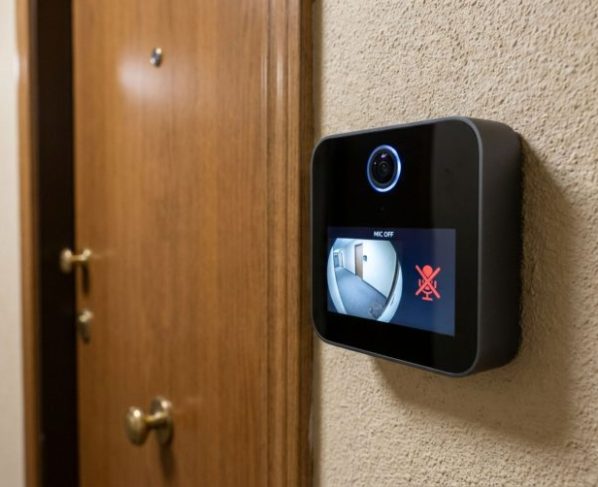 Morador instala campainha inteligente com câmera e microfone para acompanhar entregas, vizinha reclama que conversas no corredor estão sendo gravadas e síndico exige desativação do áudio