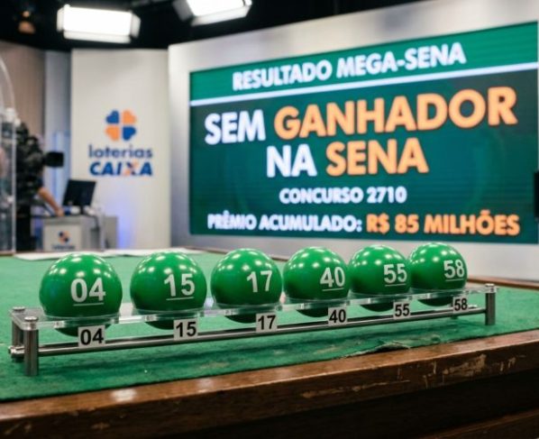 Ninguém acerta a Mega-Sena 3044 e prêmio sobe para R$ 38 milhões: confira os números sorteados e a quina
