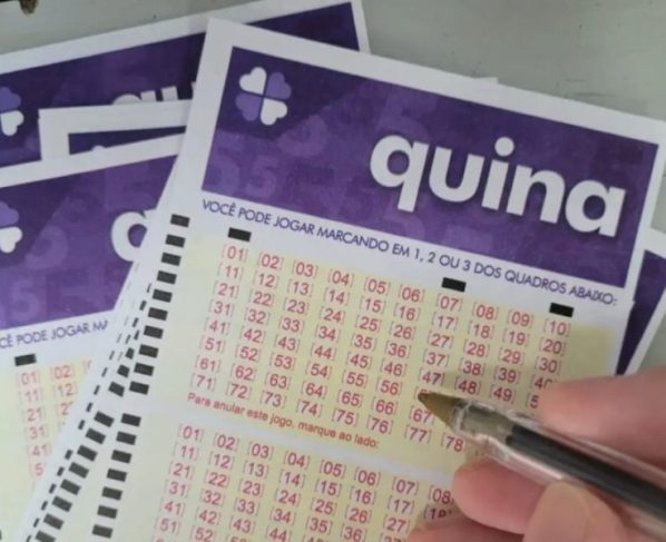 Quina 7094 sorteia R$ 7,6 milhões nesta segunda (17/8). Veja resultado