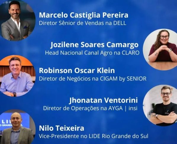 Tecnologia e conectividade no agro serão destaque em painel do LIDE RS e Grupo Mentes Brilhantes na Expointer