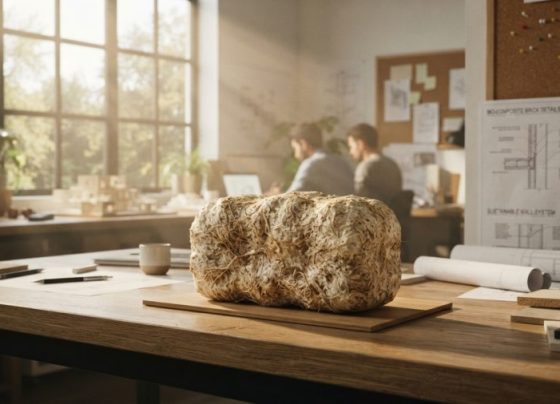 Tijolos de cogumelo: A startup que está “cultivando” blocos de construção a partir de raízes de fungos que são mais fortes que o concreto e removem carbono da atmosfera