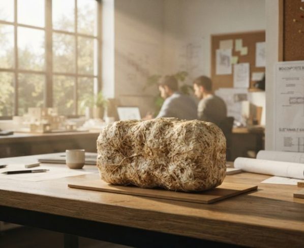 Tijolos de cogumelo: A startup que está “cultivando” blocos de construção a partir de raízes de fungos que são mais fortes que o concreto e removem carbono da atmosfera