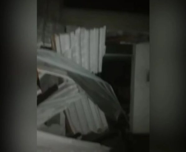 Vídeo mostra danos em pavilhão da FURG após temporal; universidade suspende aulas