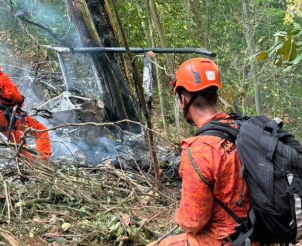 Vítimas da queda de helicóptero no Rio são identificadas