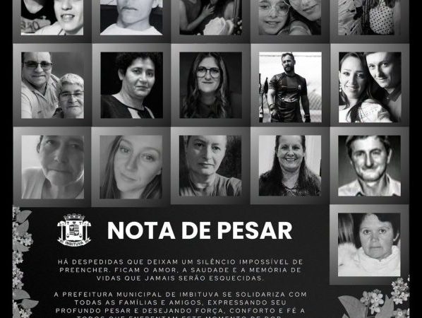 Vítimas do acidente na BR-737 são veladas em Imbituva 