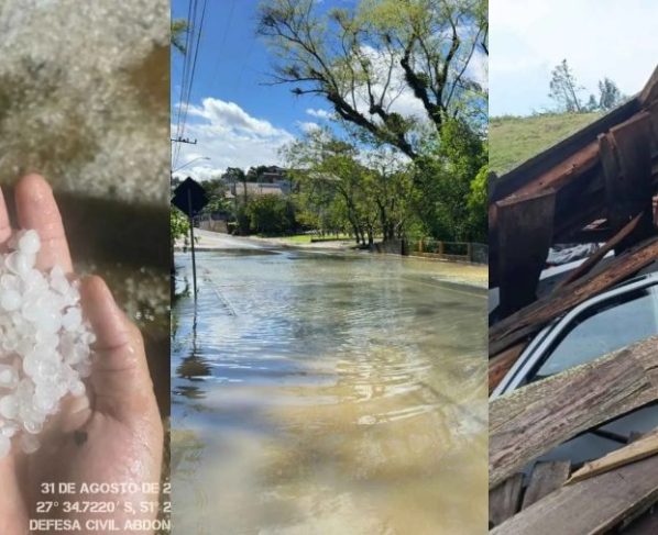 Após dias de chuva, SC soma 68 cidades afetadas e nove em situação de emergência