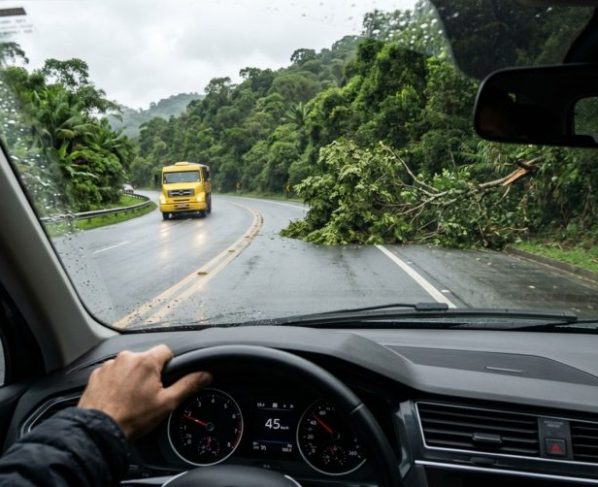 O que significa quando vários carros piscam o farol para quem vem no sentido contrário e por que o gesto exige cautela?