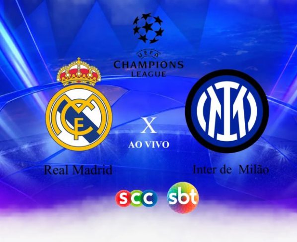 SCC SBT transmite Real Madrid x Inter de Milão nesta terça-feira (08)