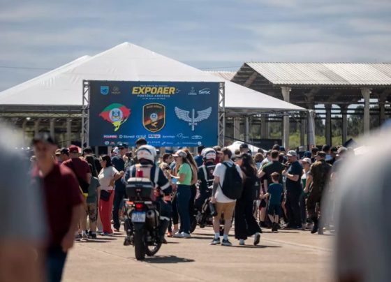 Caça, supercarro e tecnologia: EXPOAER abre os portões da Base Aérea de Canoas neste Dia da Criança