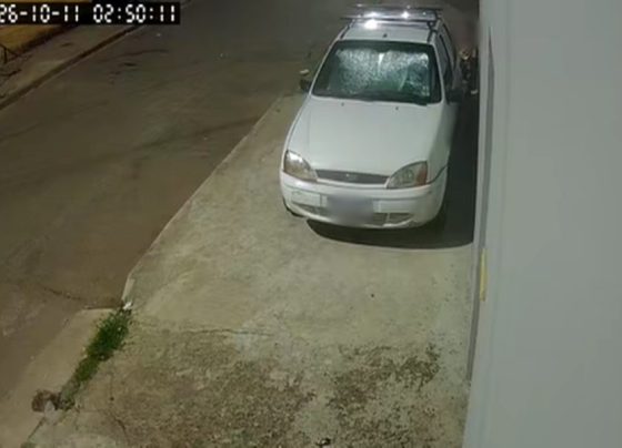 Câmera registra som de rajadas de tiros que mataram casal no DF