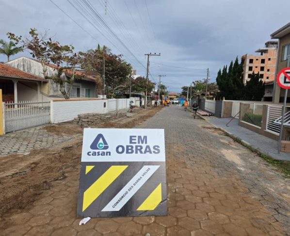 Casan instalou metade das Caixas de Inspeção do SES Barra Velha