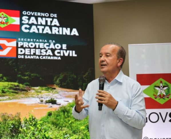 Governador Jorginho Mello autoriza construção da Barragem de Botuverá para conter enchentes em Brusque e região 