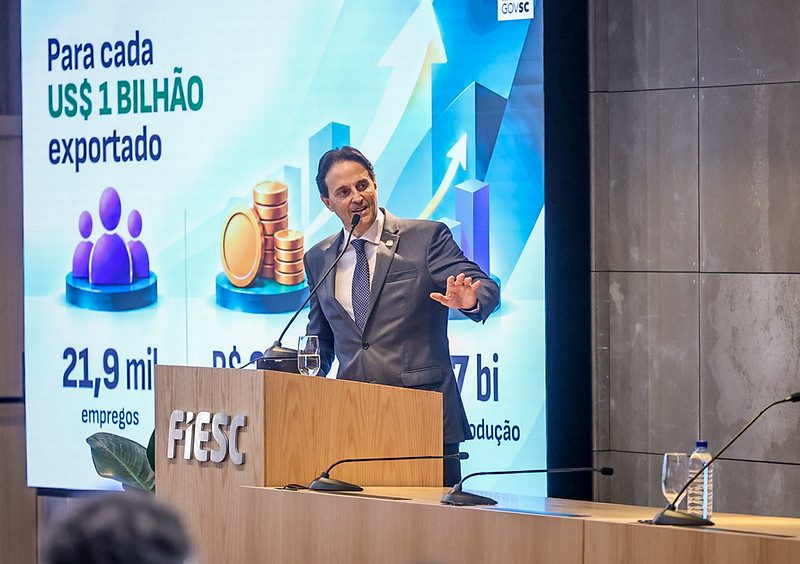 Governo de SC apresenta iniciativas do Programa Catarinense de Internacionalização em painel com lideranças econômicas do estado