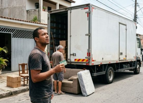 Homem pega o caminhão do pai para transportar móveis durante uma mudança, acredita que a CNH de carro é suficiente por não trabalhar como caminhoneiro e descobre o que determina a categoria exigida
