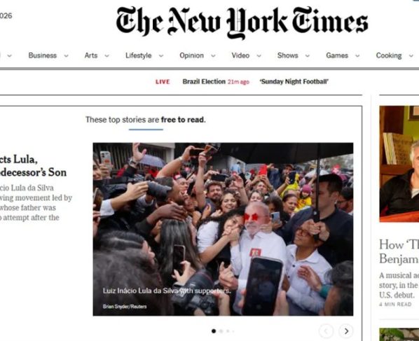 Imprensa internacional destaca vitória histórica de Lula