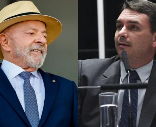Lula e Flávio Bolsonaro aparecem empatados em nova pesquisa AtlasIntel