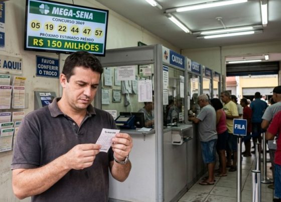 Mega-Sena 3069 acumula e prêmio chega a R$ 150 milhões: confira as dezenas sorteadas e os ganhadores