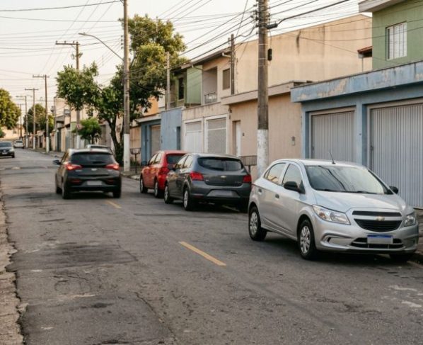 Morador encontra uma vaga livre do outro lado de uma rua de mão dupla, estaciona o carro voltado para o sentido contrário e descobre que a posição do veículo também pode gerar multa