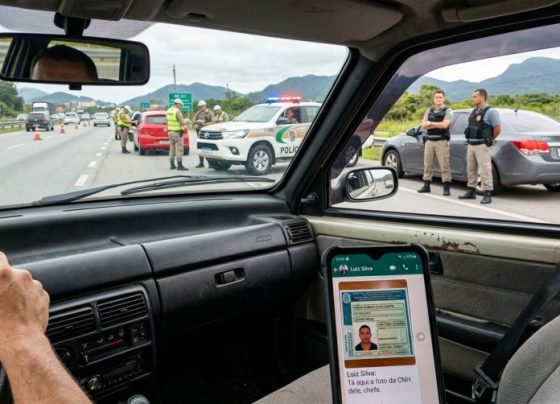 Mulher é parada em blitz, mostra uma foto da CNH enviada pelo marido no WhatsApp e descobre por que a imagem da carteira não equivale à versão digital oficial