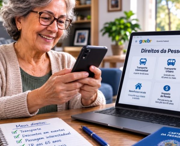 Quem completar de 60 a 65 anos em 2026 terá direito a novas isenções; veja como fazer para solicitar cada uma delas